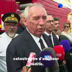 Incendie dans l'Aude : François Bayrou déplore "une catastrophe d'ampleur inédite"