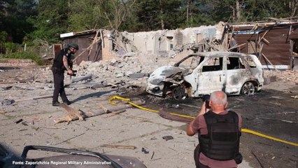 Bombe russe su resort turistici in Ucraina, due morti e 12 feriti