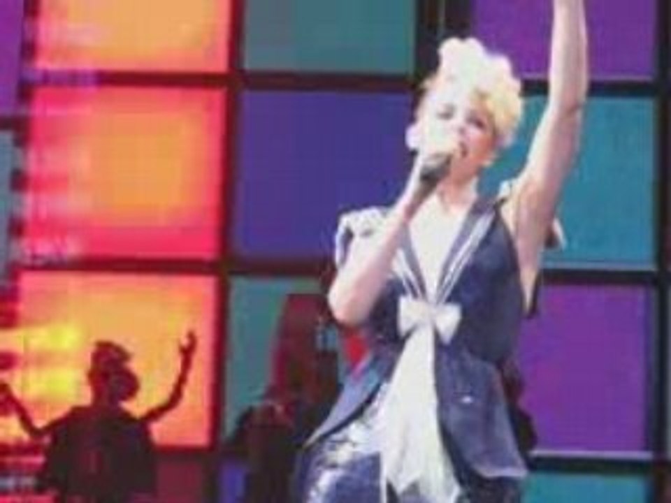 Kylie au sportpaleis d'Anvers le 7 mai 2008