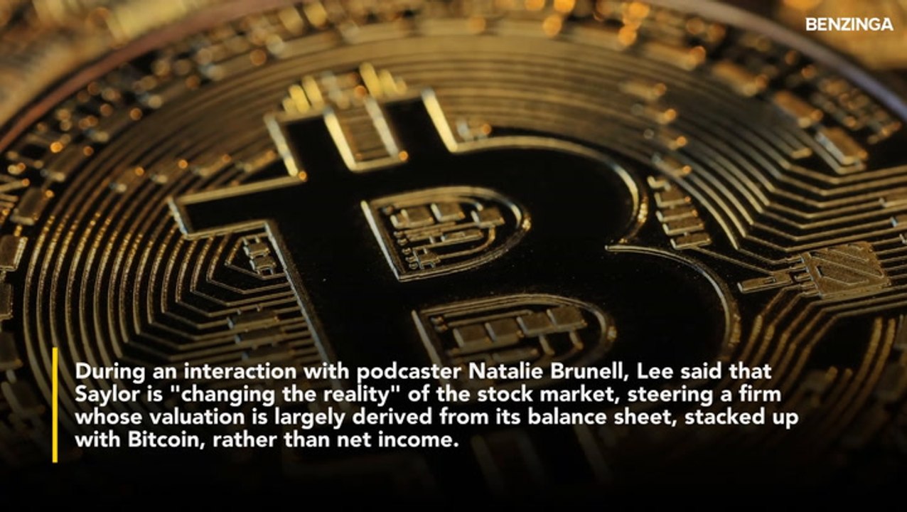Tom Lee Believes Strategy Could Become The Biggest Company If Bitcoin Hits $1 Million- Michael Saylor Is 'Changing The Reality' Of The Stock Market