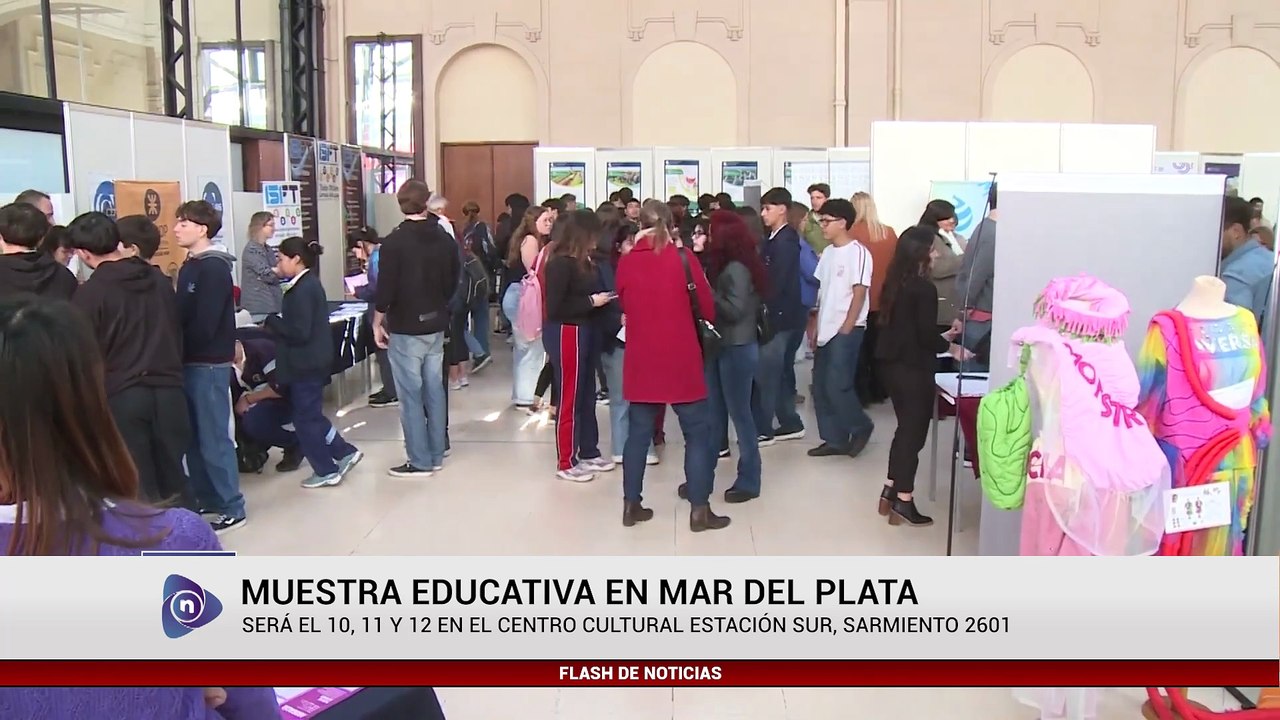 MUESTRA EDUCATIVA EN MAR DEL PLATA