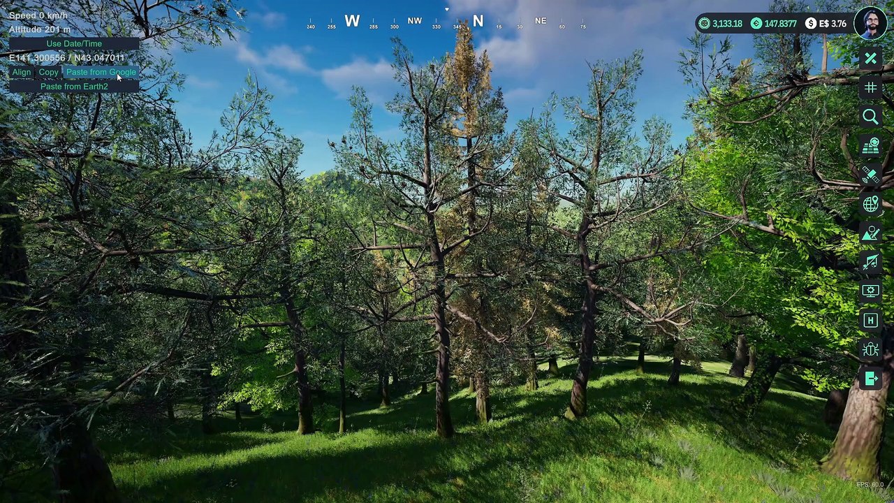 Major Japanese Cities (Fukuoka) in #Earth2 #E2V1 #Metaverse #fukuoka