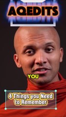 4 things you need to remember