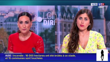 Jeanne Baron – LCI Direct (6 août 2025) : incendie historique, état mobilisé, débat avec experts