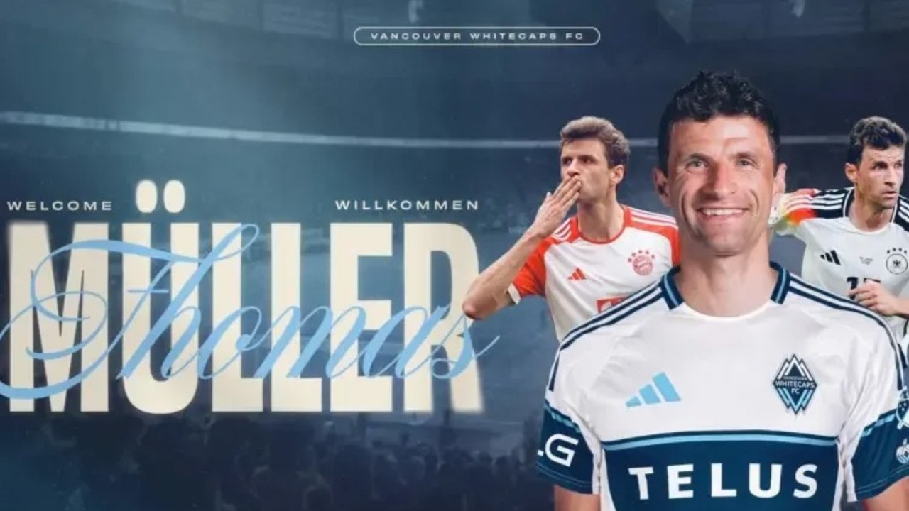 El Vancouver Whitecaps de la MLS anuncia el fichaje de Thomas Müller