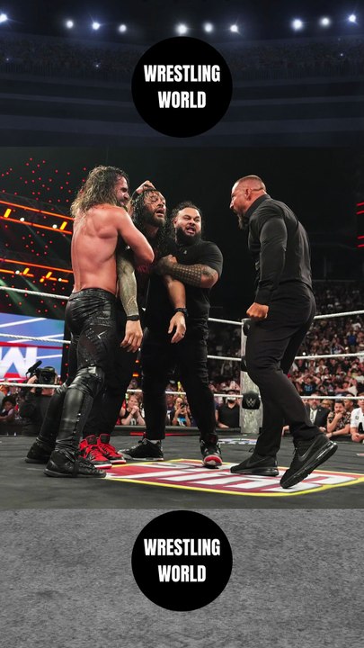 Seth Rollins' faction The Vision destroyed LA Knight, CM Punk & Roman Reigns on WWE Raw.