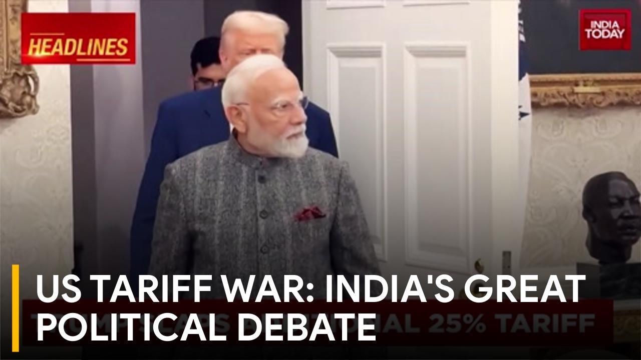 How should India respond to Trump's tariff war? Experts debate on Rajdeep Sardesai's show