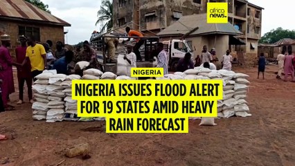Nigeria issues flood alert for 19 States amid heavy rain forecast