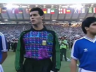 Copa do Mundo 1990 Argentina x Alemanha (FINAL) com Galvão Bueno (Globo)