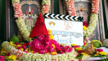 #DQ41 Pooja Ceremony Highlights ｜ Dulquer Salman ｜ Nani ｜ Ravi Nelakuditi