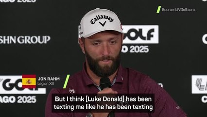 Rahm 'cannot confirm nor deny' Ryder Cup discussions