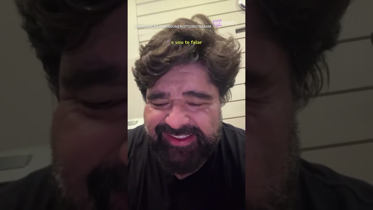 Fabiano Menotti mostra antes e depois de perder 52 kg: ‘Ainda não cheguei no que eu quero' #shorts