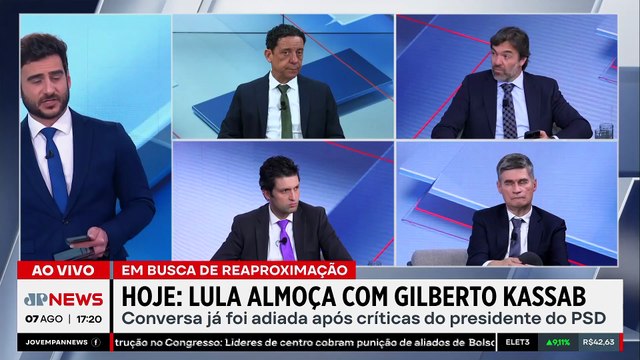 ESTRATÉGIA POLÍTICA? Lula almoça com Gilberto Kassab