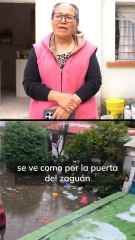 Testimonios de lluvias récord en Ciudad de México