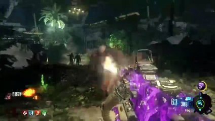 Moon Round 50 Black Ops 3 Zombies W/ No Mega Gobblegobblegums (3x Speed)