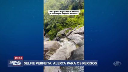 Bombeiros do Rio fazem campanha contra selfies perigosas
