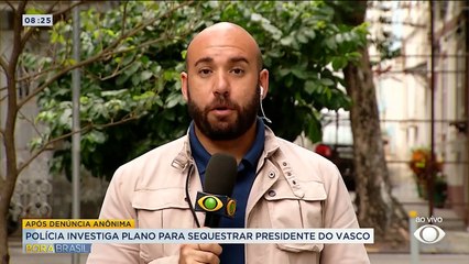 Polícia investiga plano para sequestrar Pedrinho, presidente do Vasco