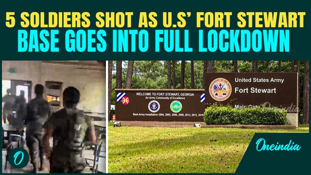 US Fort Stewart Base Shooting BREAKING: 5 Soldiers Shot at US Base in Georgia; Base in Lockdown