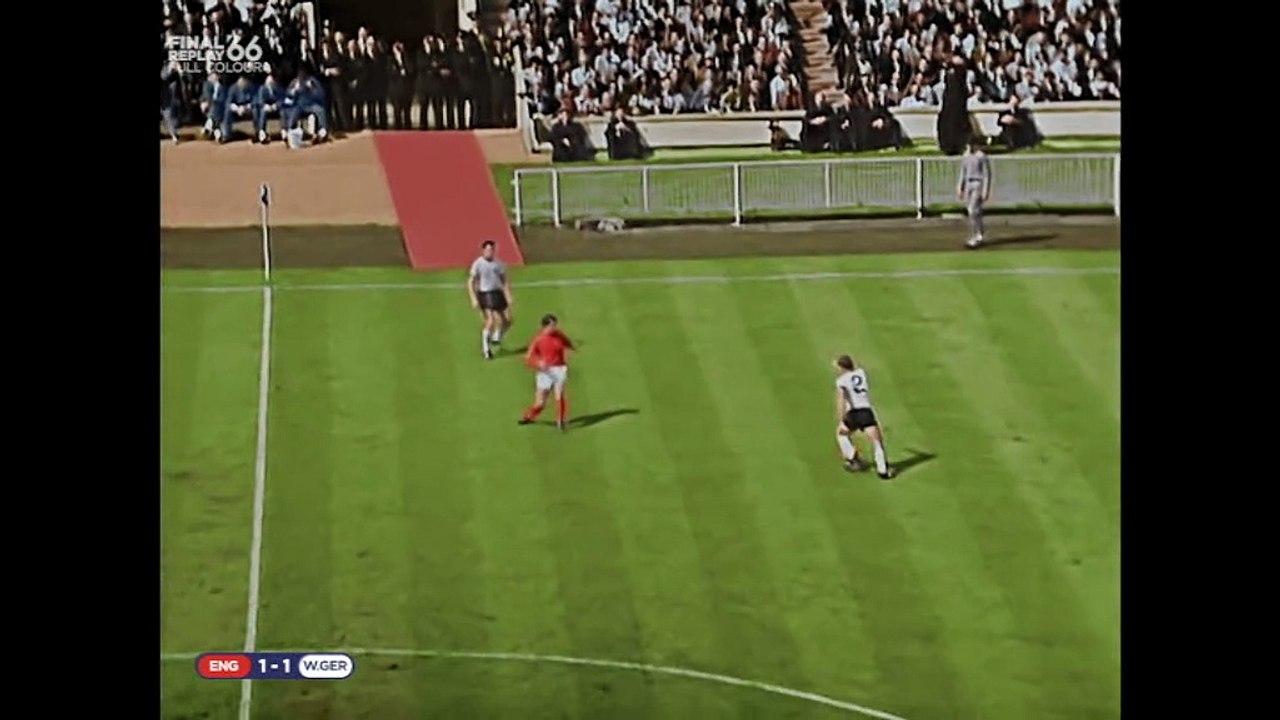 1966 FIFA World Cup - England v. West Germany (Final) Part I/II