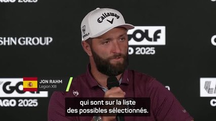 LIV Golf - Rahm : "Je fais partie des nombreux noms que Luke Donald suit de près pour la Ryder Cup"