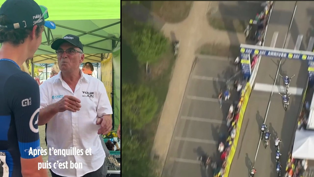 Cyclisme - Tour de l'Ain 2025 - Quand Tom Donnenwirth débriefe sa première victoire pro avec... Bernard Hinault !