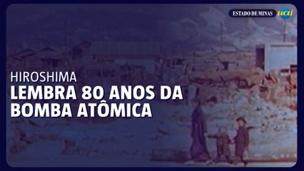 Hiroshima lembra 80 anos da bomba atômica
