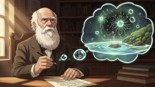 Darwin's warm pond: The theory that anticipated the future