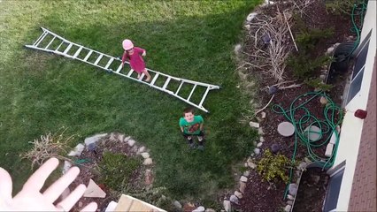 Kid Temper Tantrum Daddy Gets Stuck On Roof Cus Of Leland  [ Original ]