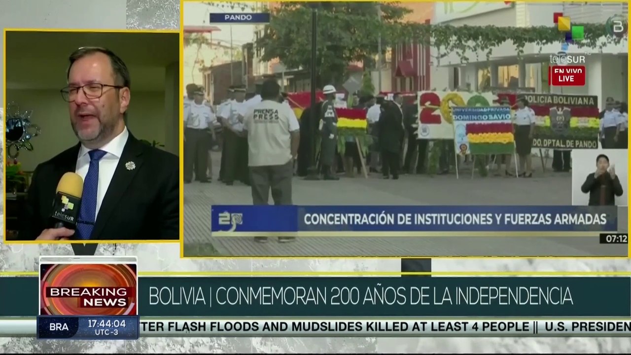 Venezuela | Foreign Minister offers statements on Bolivia’s bicentennial of independence