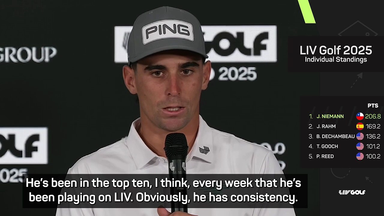 Rahm 'the most consistent player in the world' - Niemann