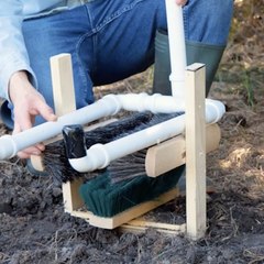 Si satisfaisant ! Cette laveuse de chaussures FAIT MAISON fait le travail 🧼👟