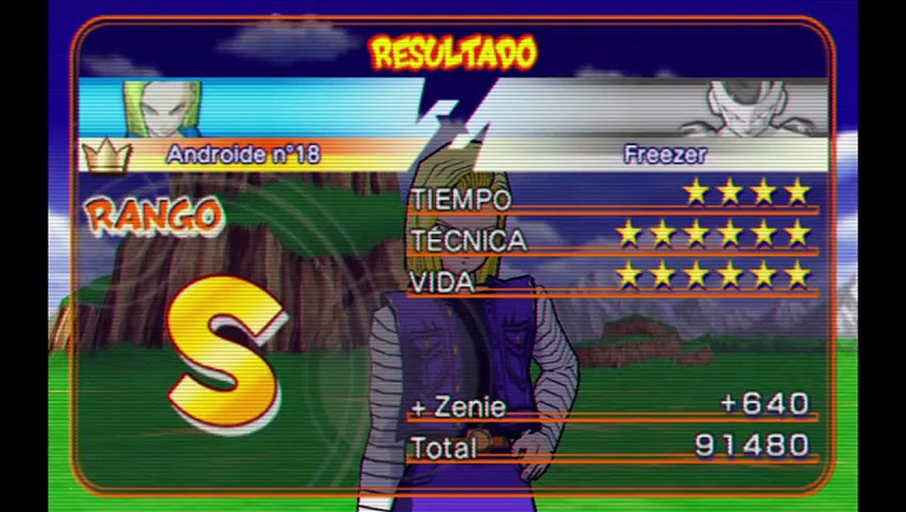 Dragon Ball Z Shin Budokai 1 Mod Heroes - Modo Arcade 18 #Budokai RJ Anda #ShinBudokai