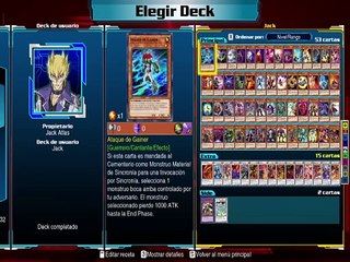 Yu-Gi-Oh! Link Evolution LINUX Español - Jack Atlas Monstruos (5Ds, Arc-V y manga) #arcv RJ ANDA