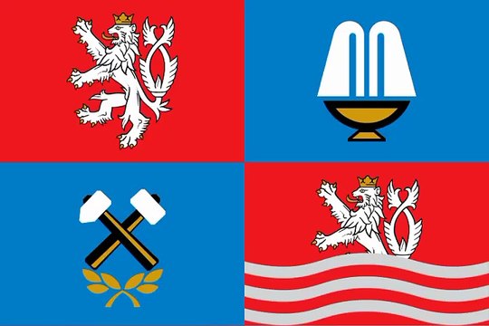 Flag of Karlovy Vary Region. Bendera Daerah Karlovy Vary. Karlovy Vary Region Flag. Flag of Region of Karlovy Vary. Region of Karlovy Vary Flag. Vlajka Karlovarského kraje. Drapeau de la région de Karlovy Vary. Bandeira da região de Karlovy Vary. 卡罗维发利州旗帜