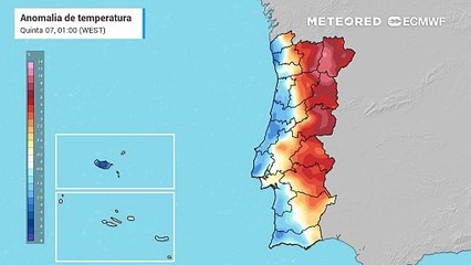 Os próximos dias serão um carrossel de anomalias de temperatura, sendo ponto assente que o calor não nos vai abandonar!