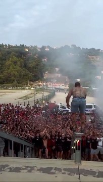 OGC Nice va Benfica 06/08/2025 Ultras Populaire Sud Nice