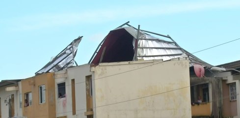 Desprendimientos de techos en multifamiliares en San Joaquín
