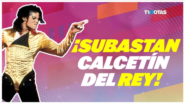 Subastan calcetín de Michael Jackson usado en 1997 por más de 130 mil pesos y rompe expectativas