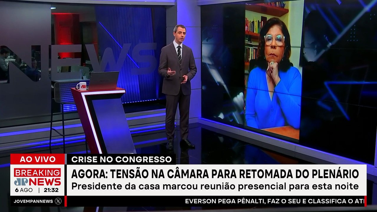 AGORA: Tensão na Câmara para retomada das atividades no plenário