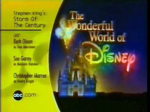 Stephen King's Storm Of The Century ABC Split Screen Credits (Update)