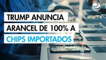 EU impondrá arancel de cerca del 100% a importaciones de semiconductores, afirma Donald Trump
