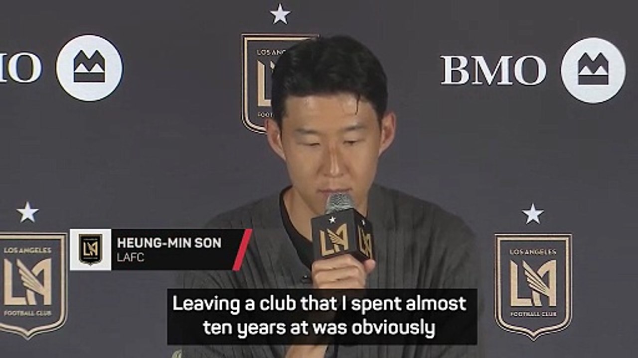 Leaving Spurs was 'very emotional' - Son
