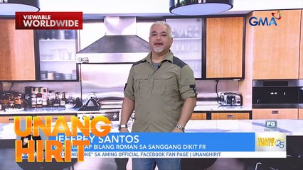 Kitchen Kwentuhan with Jeffrey Santos ng Sanggang Dikit For Real | Unang Hirit