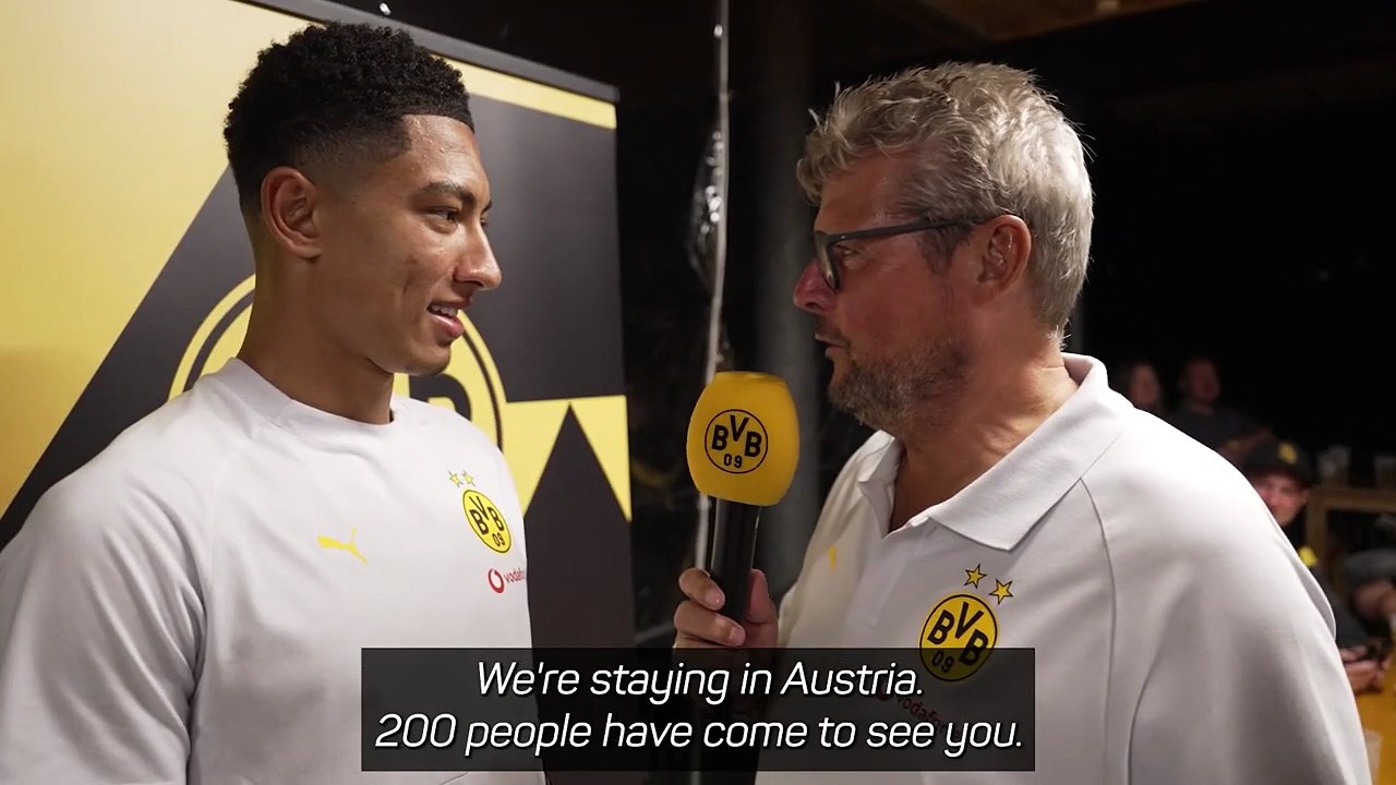 'Really good so far' - Jobe Bellingham on Dortmund's pre-season in Austria