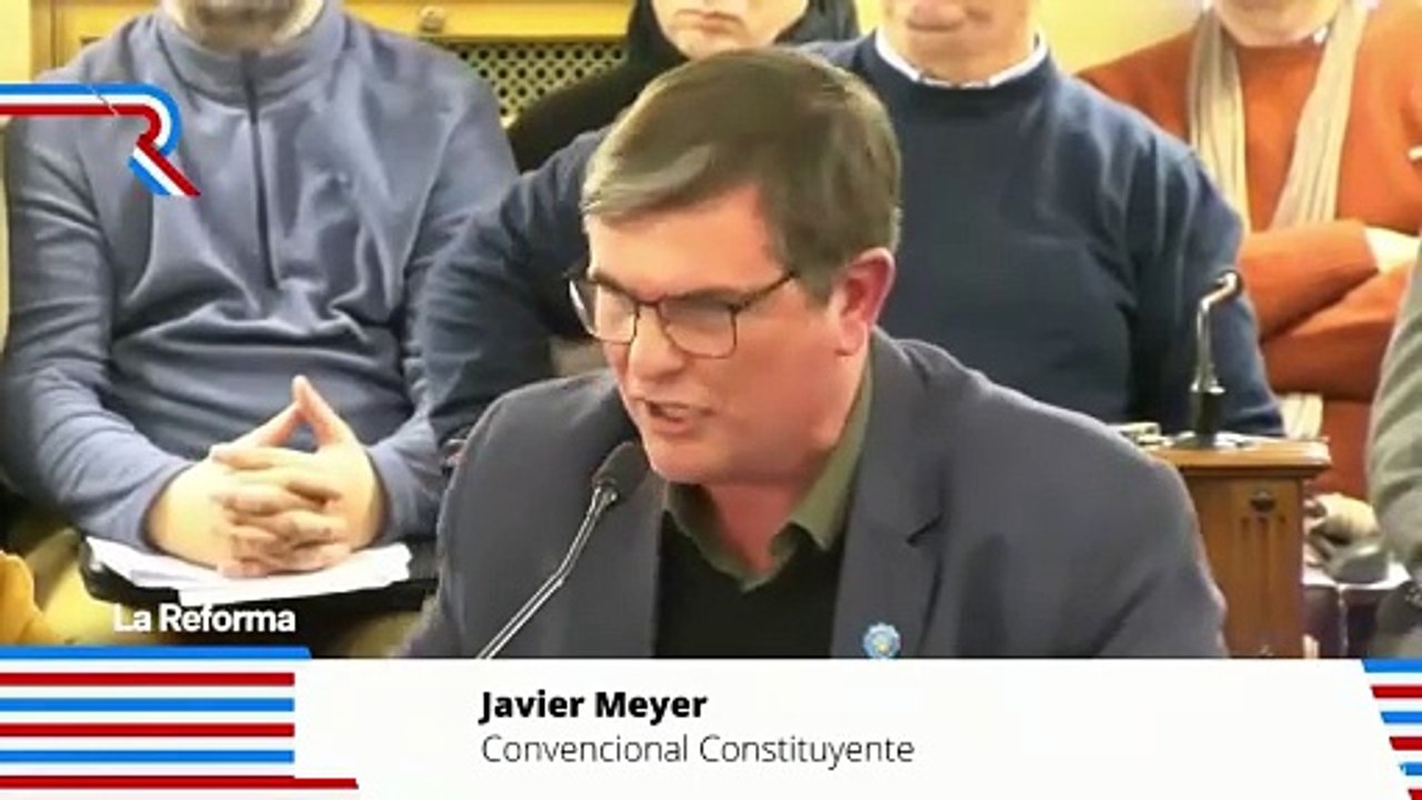 Convención Constituyente: Javier Meyer critica el manejo de fondos públicos