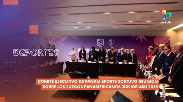 Panam Sports inició en asunción, Paraguay, el comité ejecutivo previo a la celebración de los Juegos Panamericanos Junior Asunción 2025 DEPORTES TE LO CUENTO 06-08-2025