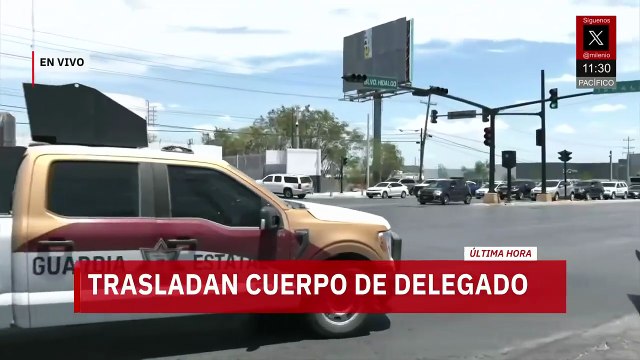 Trasladan el cuerpo de Ernesto Cuitláhuac Vázquez Reyna, delegado de la FGR en Tamaulipas