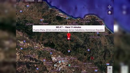Reportan temblor en Santiago y Puerto Plata