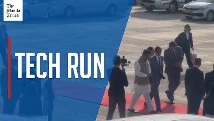 Marcos flies to India's Silicon Valley, meets with local, business leaders