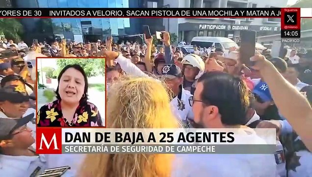 La Secretaría de Protección y Seguridad Ciudadana de Campeche da de baja a 25 elementos